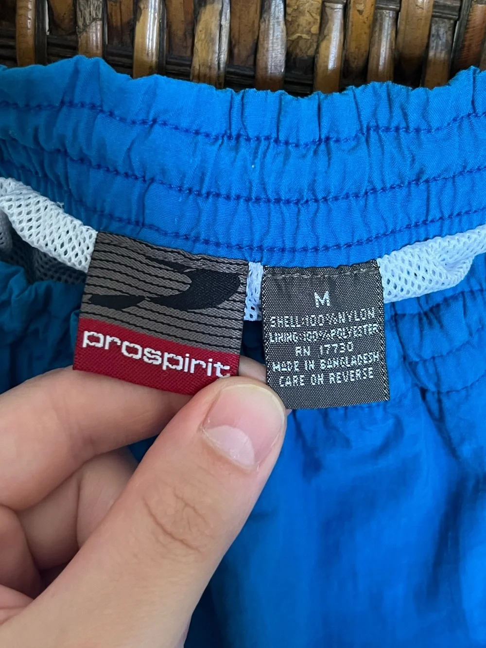M Prospirit Nylon Lined Athletic Shorts